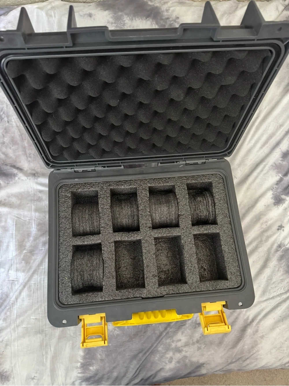 Invicta Black & Yellow Protective Watch Case FIRM PRICE.